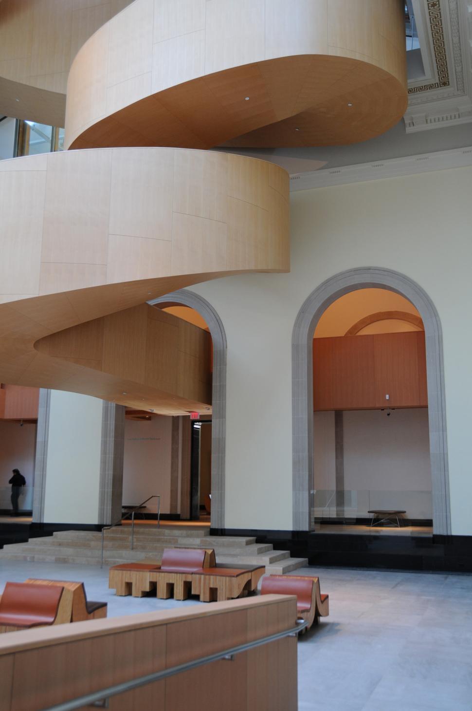 Free Image of Art Gallery of Ontario Frank Gehry Staircase 