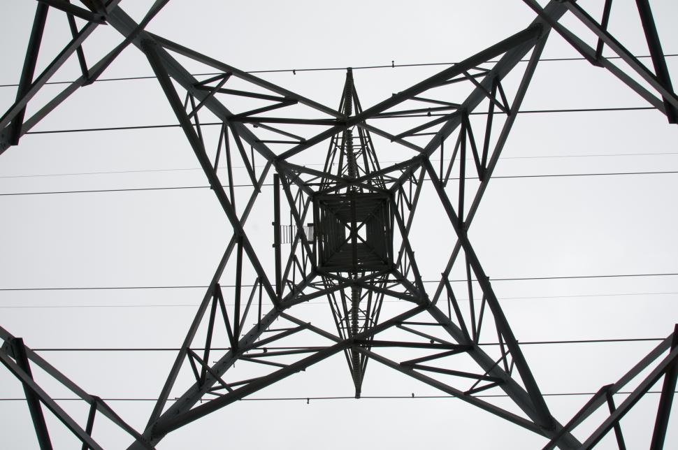 Free Image of Hydro Electic Tower 