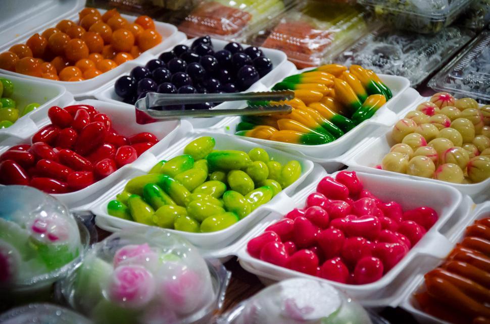 Free Image of Thai Snack selections 