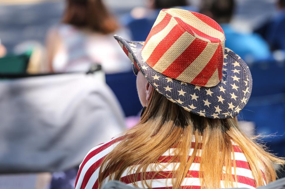 Free Image of Stars and stripes hat 
