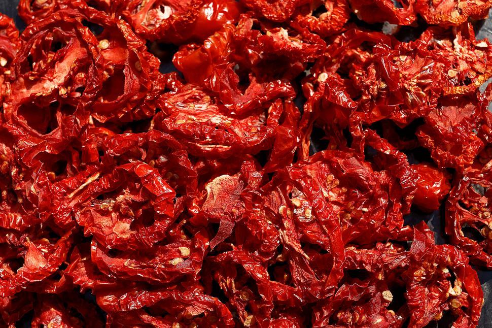 Free Image of dried tomatoes  