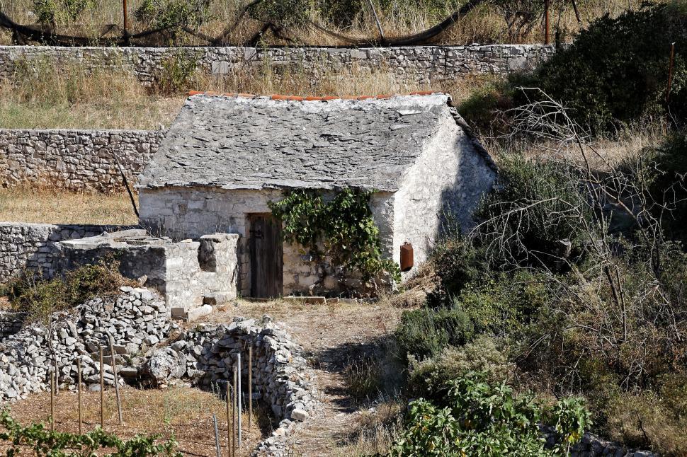 Free Image of Stone shed  