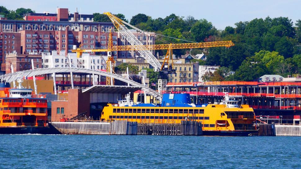 Free Image of Staten Island Ferry Docked 