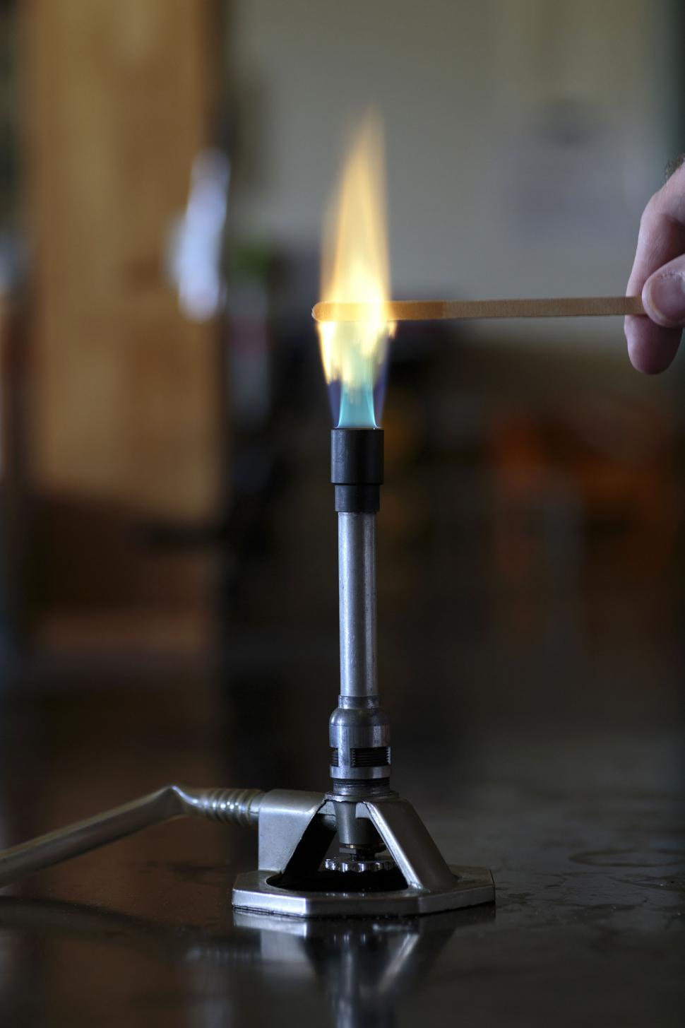 Free Image of Barium burning in a flame 