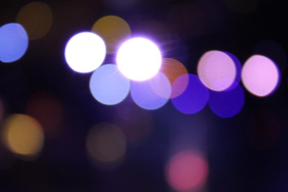 Download Free Stock Photo of bokeh light background 