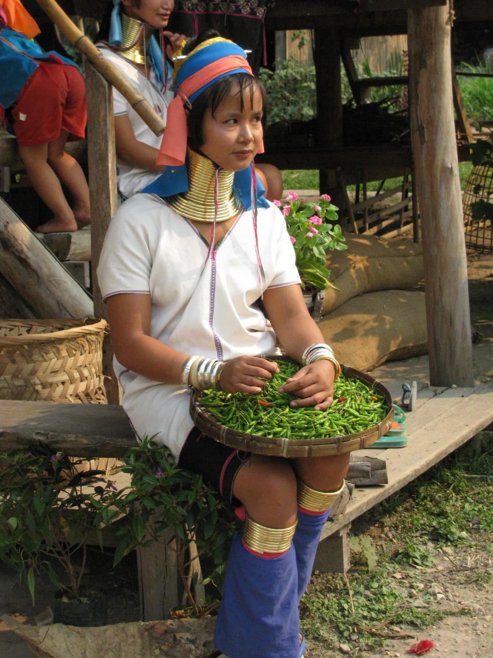 Free Image of tribe woman 