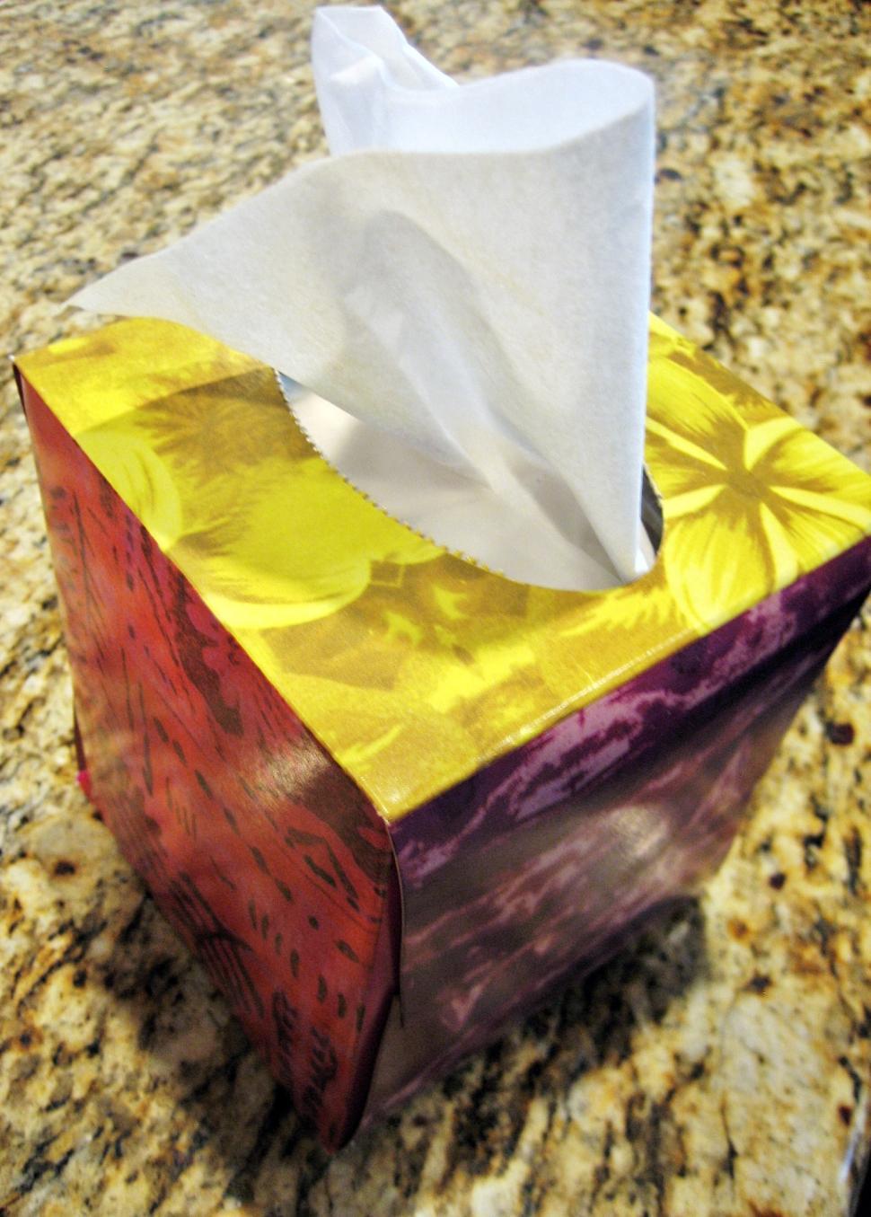 Download Free Stock Photo of Tissue Box 