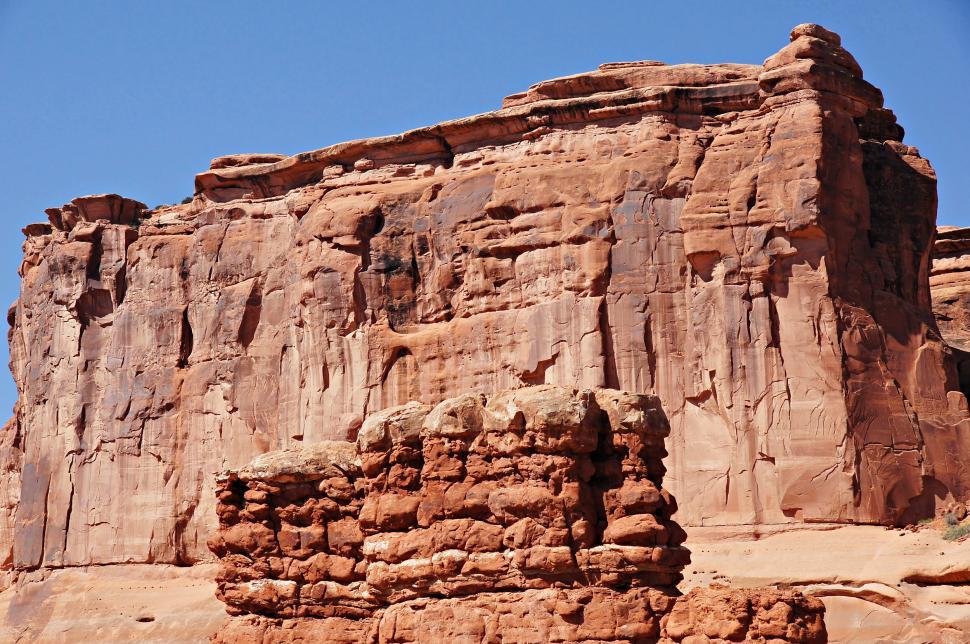 Free Image of Park Avenue at Arches National Park  