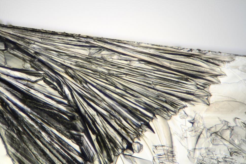 Free Image of Crystals under the microscope 