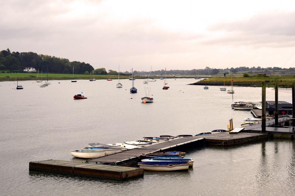 Free Image of River Deben Yachts and boats Suffolk  