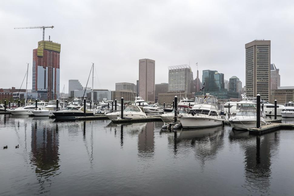 Free Image of Baltimore, Maryland Waterfront 