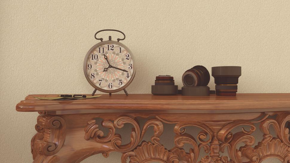 Free Image of Table Clock 