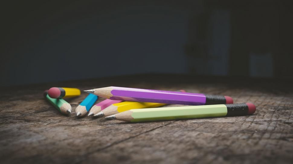 Free Image of Lead Pencils 