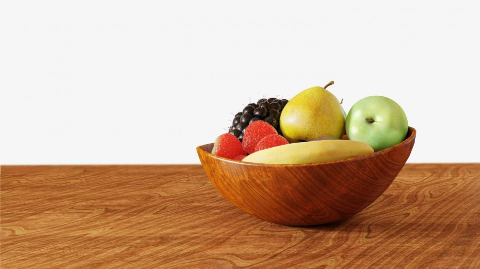 Download Free Stock Photo of Fruits in a Bowl 
