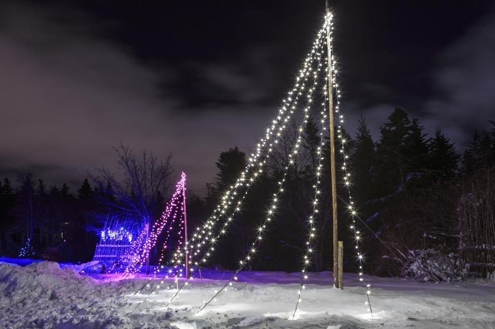 Free Image of Christmas lights 
