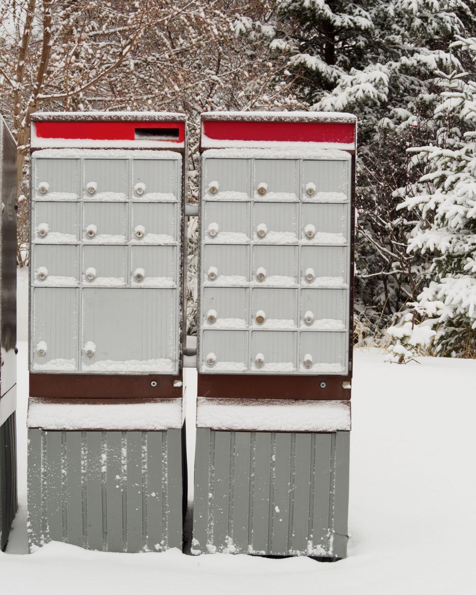Free Image of Mail boxes  