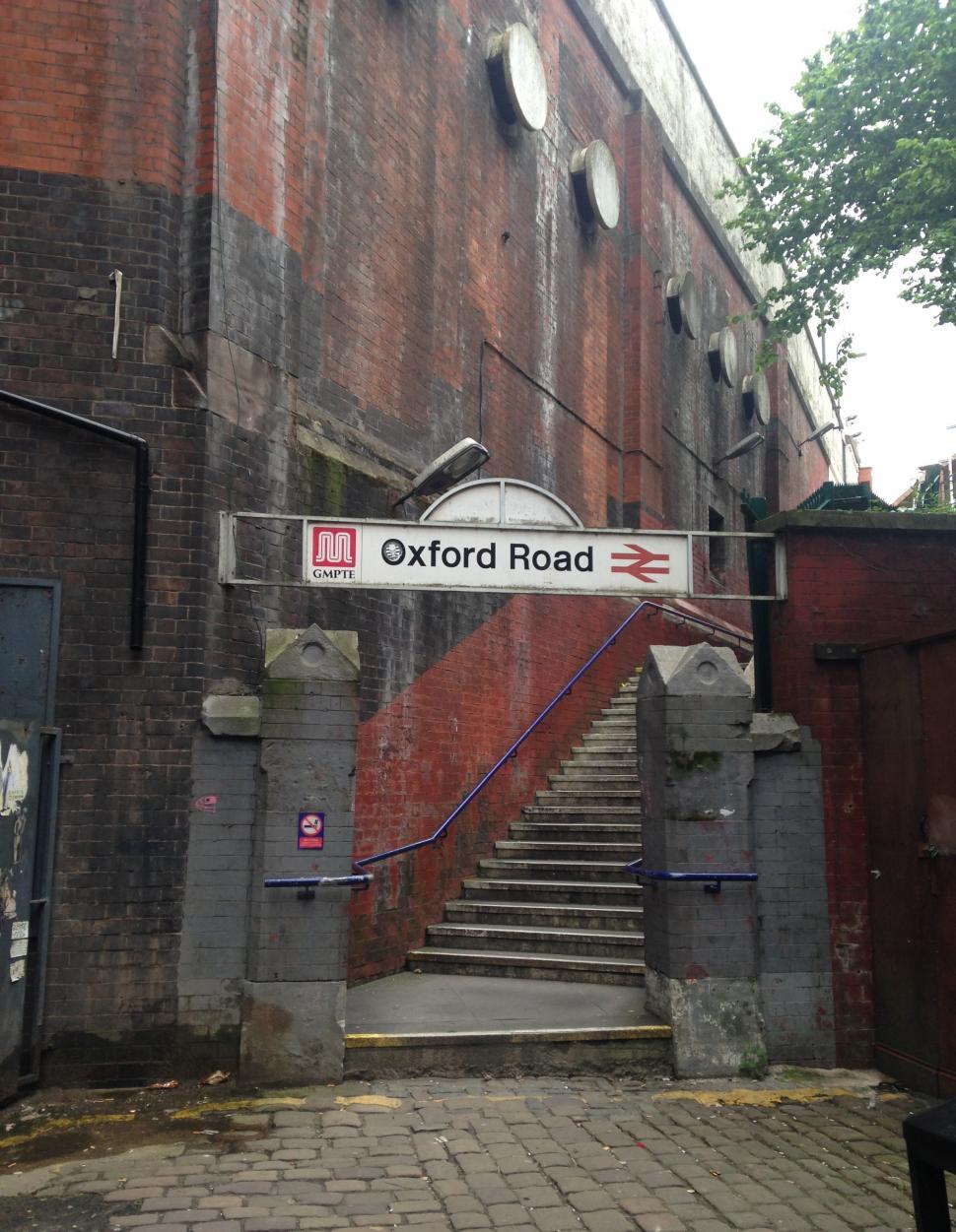 Free Image of Rear Entrance to Manchester Oxford Road Railway Station  
