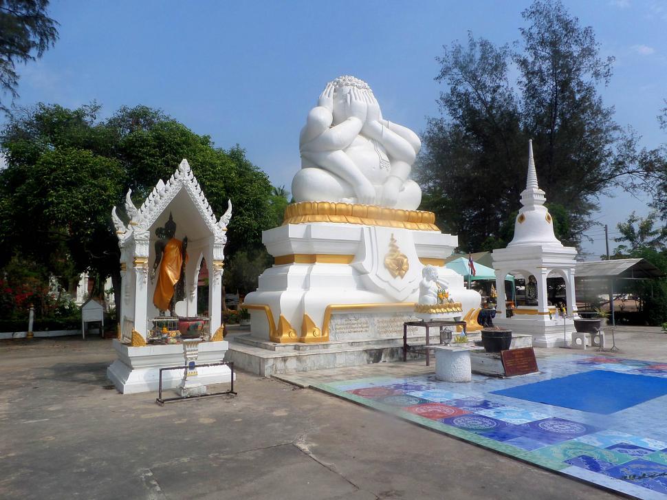 Free Image of The Six Armed Buddha of Cha Am, Thailand 