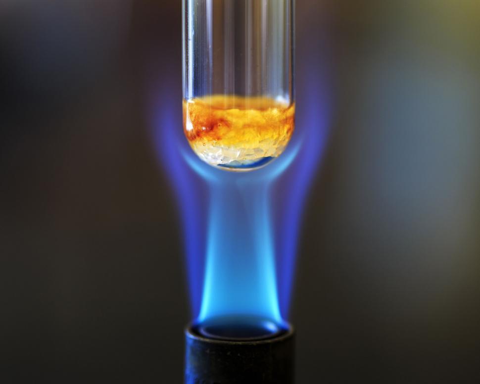 Free Image of Combustion reaction using sucrose 