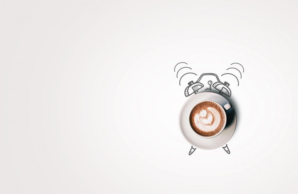 Free Image of Wake Up and Smell the Delicious Coffee - Coffee Time 