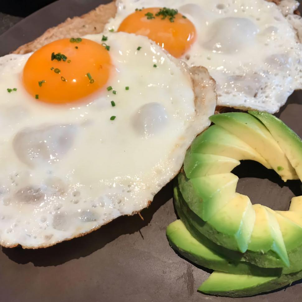Free Image of Breakfast with Avocado  