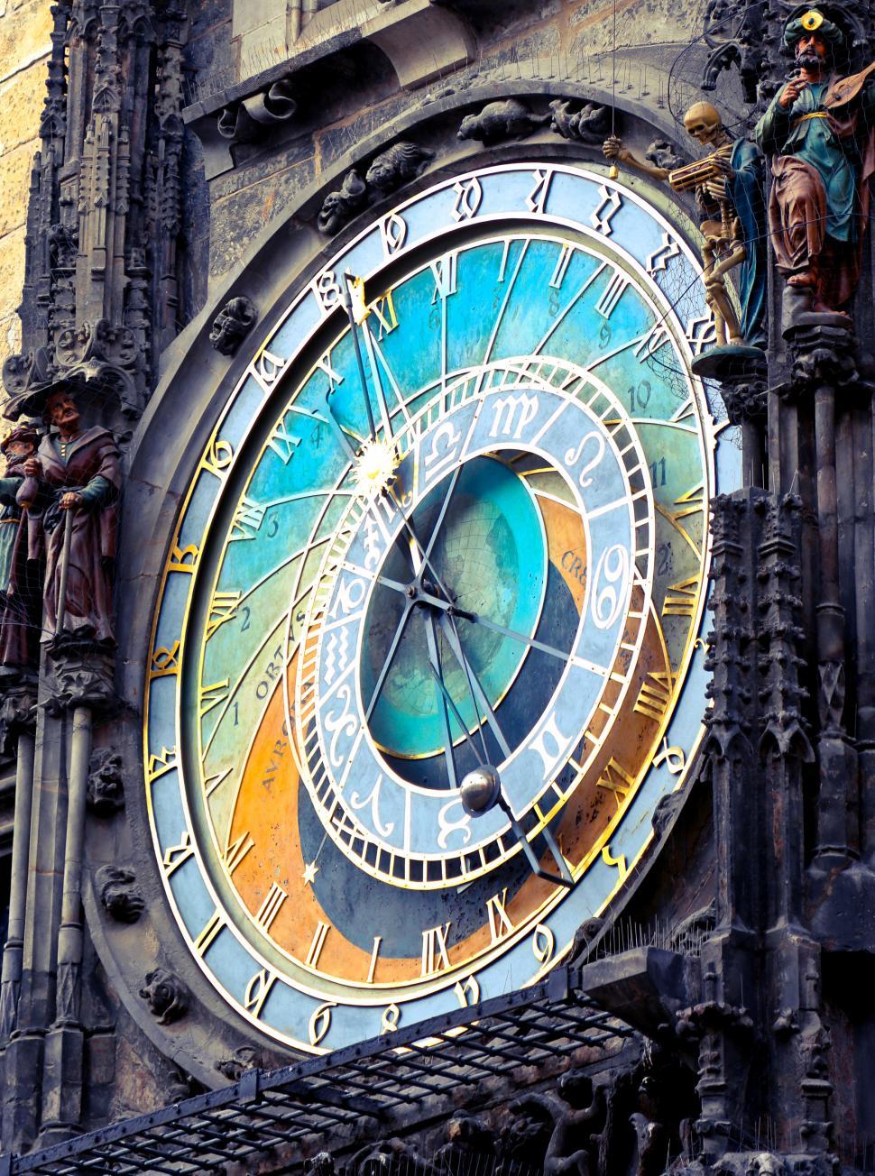 Free Image of Astronomical clock in Prague Czech Republic 
