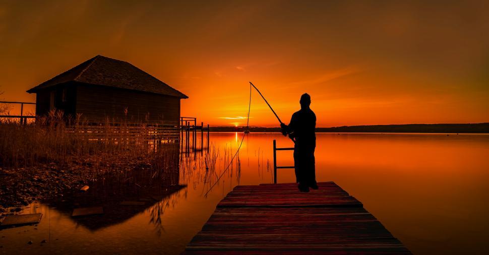 Free Image of fishing fisherman 