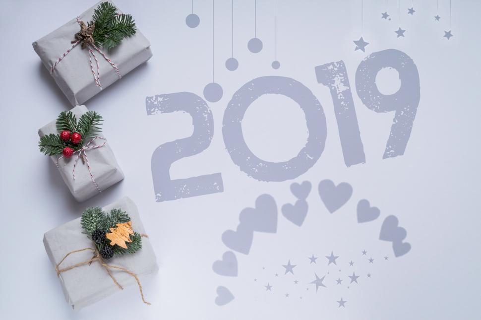 Free Image of christmas and new year, 2019 