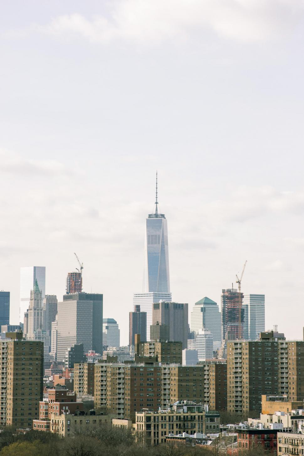 Free Image of One World Trade Center, Lower Manhattan, New York City 