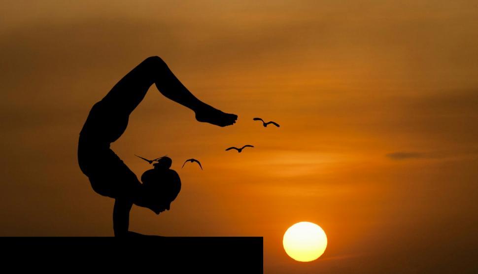 Download Free Stock Photo of yoga pose   