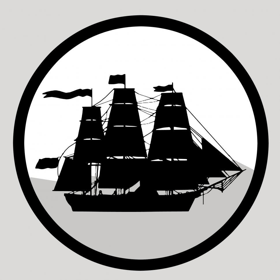 Free Image of ship Silhouette  