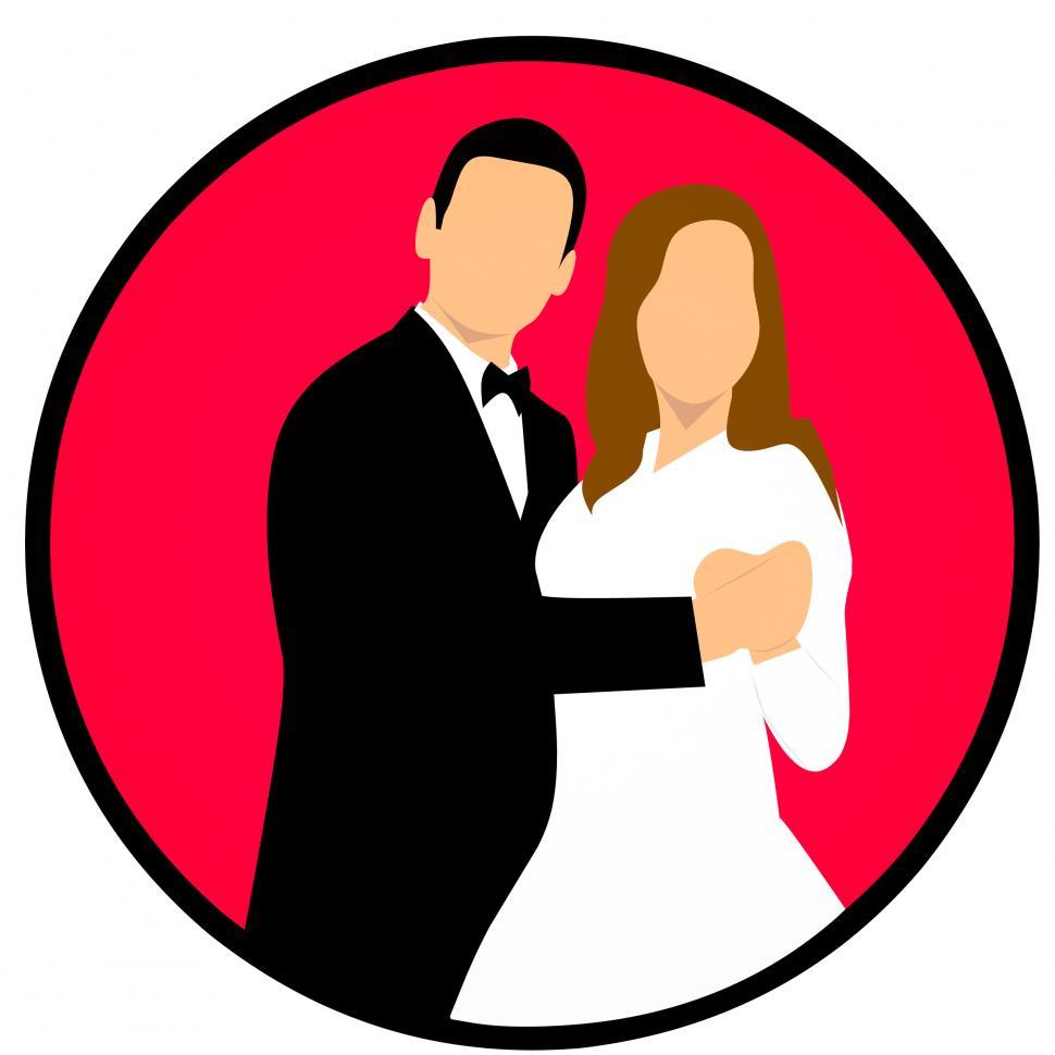 Free Image of marriage Illustration  
