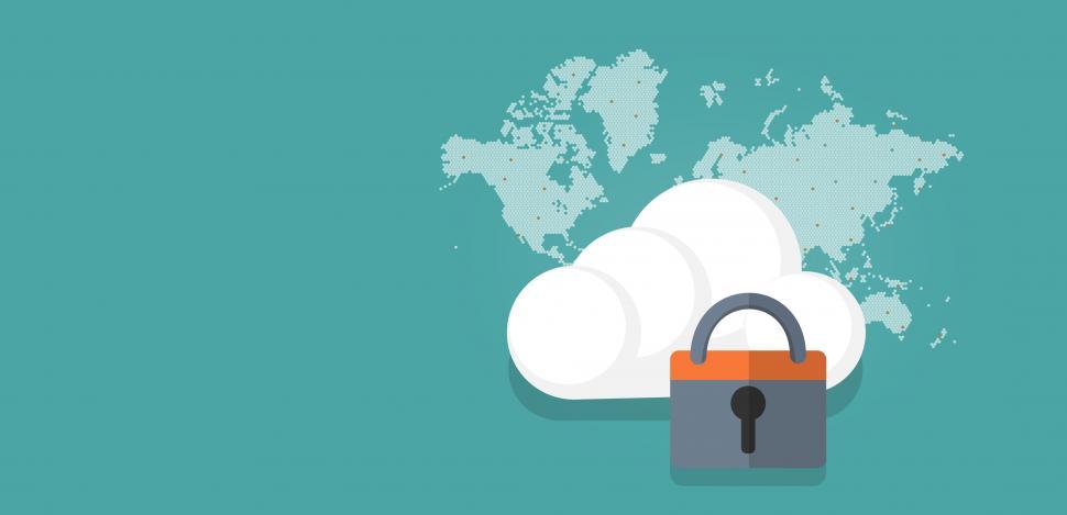 Free Image of Cloud Security Concept - With Copyspace 