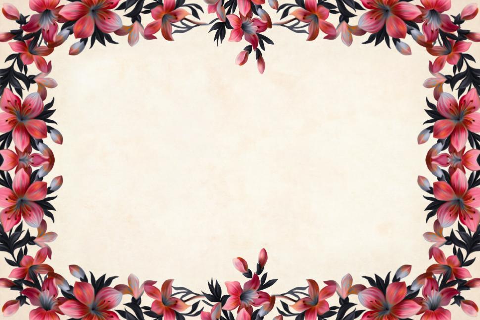 Free Image of Flower Background - Squared 