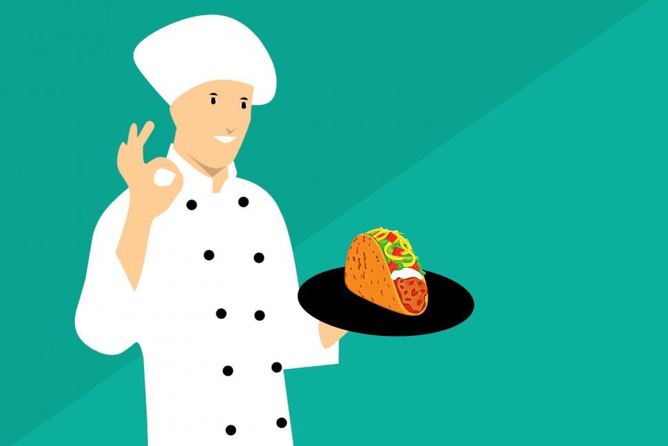 Free Image of tacos chef  