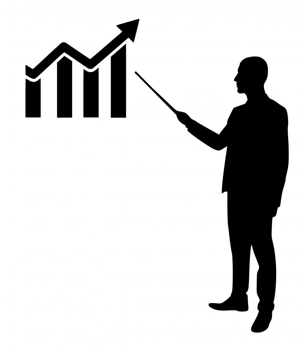 Free Image of Financial planning Silhouette  