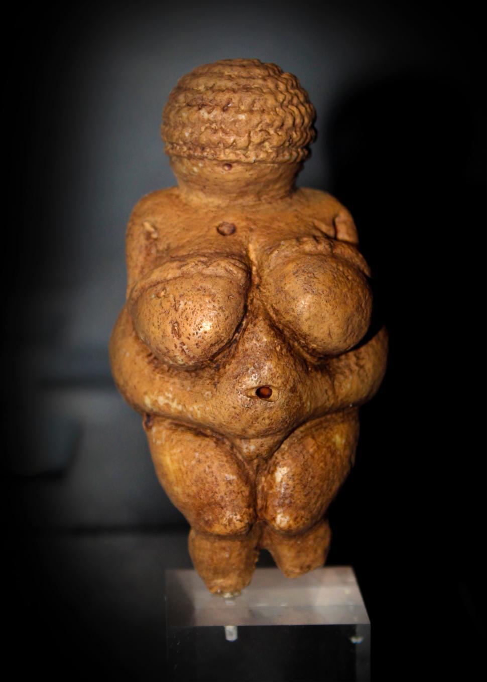 Download Free Stock Photo of Venus of Willendorf - European Upper Paleolithic Art 