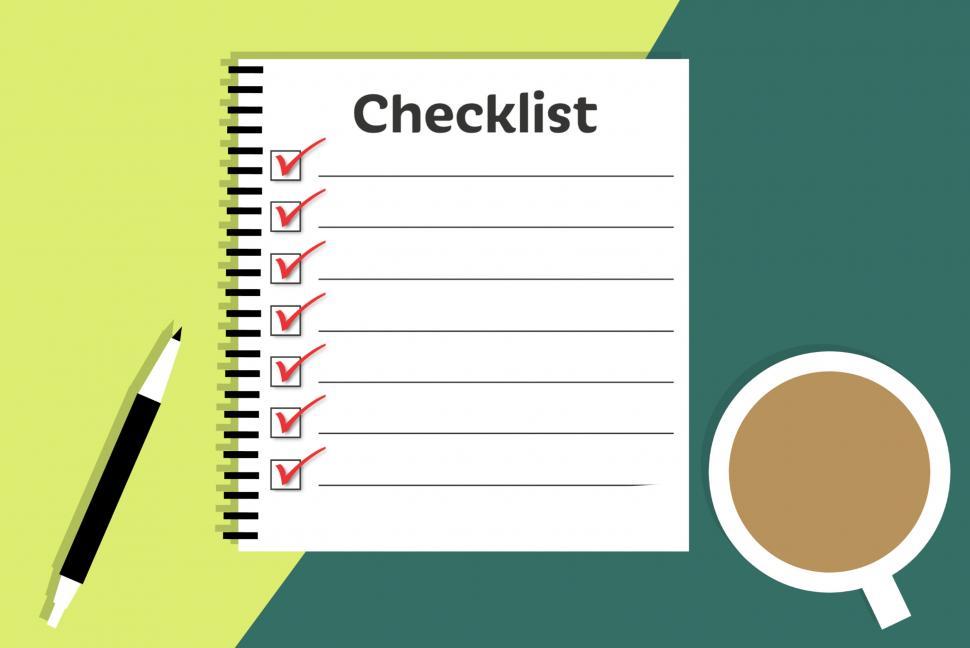 Download Free Stock Photo of checklist  