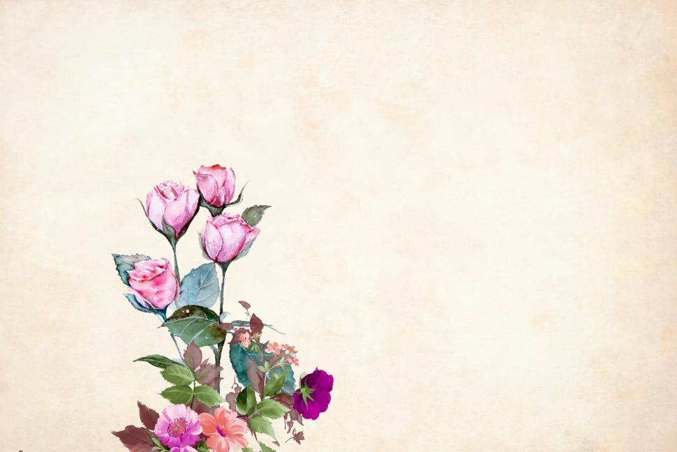 Free Image of Flower Background  