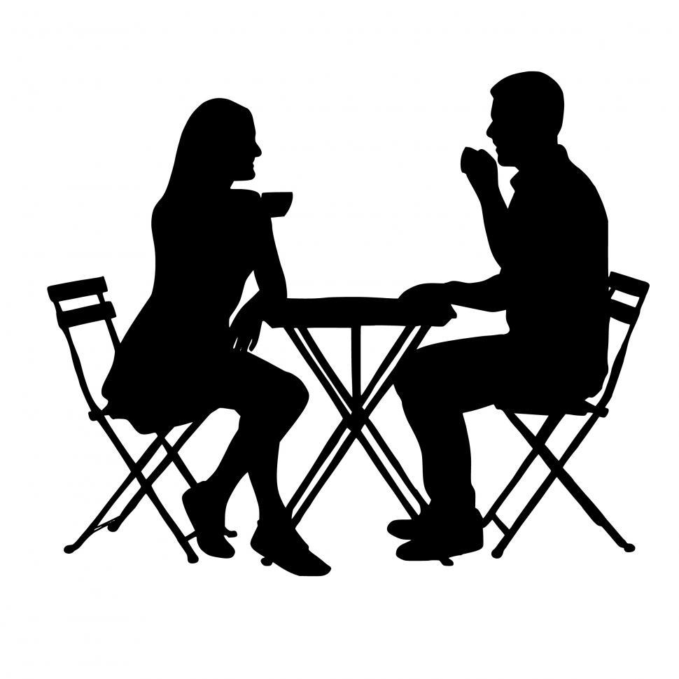 Free Image of couple drinking coffee  