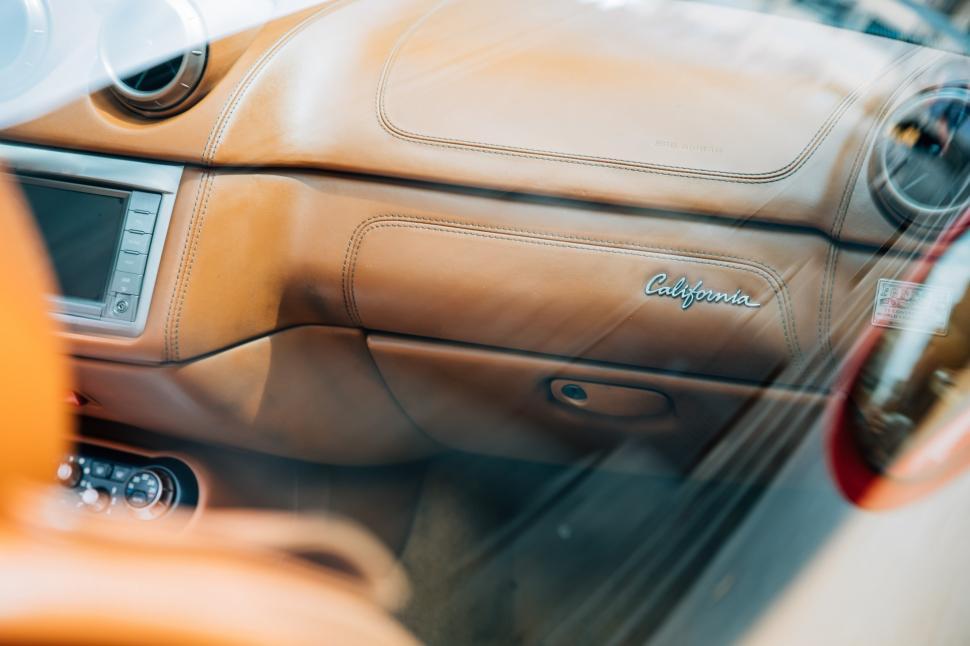 Free Image of Leather interior of a car 