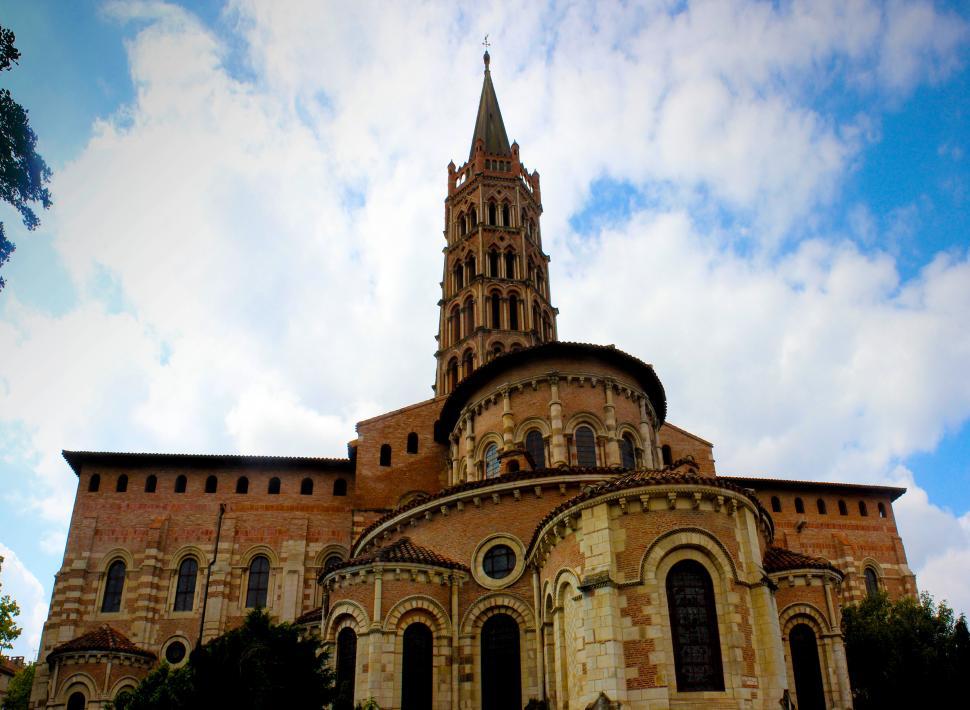 Free Image of Basilica of Saint Sernin - Toulouse -France 
