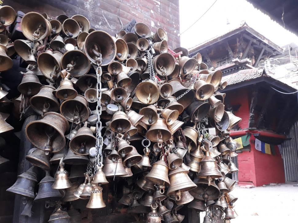 Free Image of Bells in Nepal 