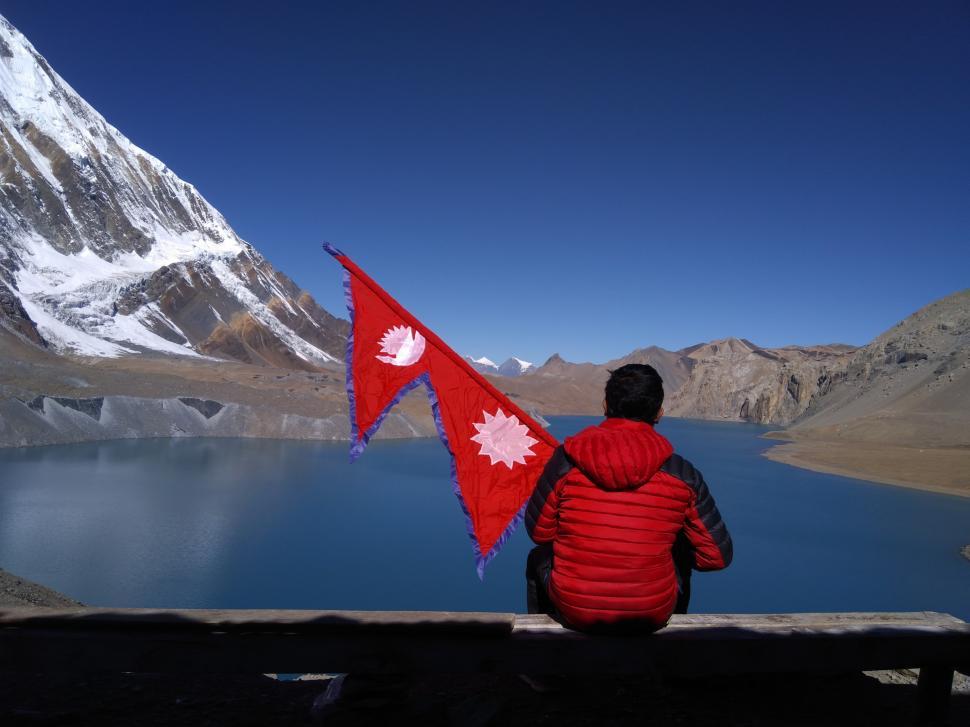 Free Image of Tilicho Lake in Nepal 