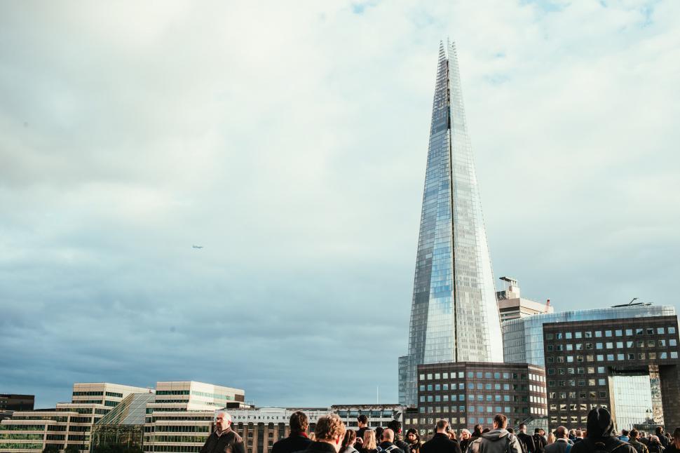 Free Image of The Shard, skyscraper in London, England 