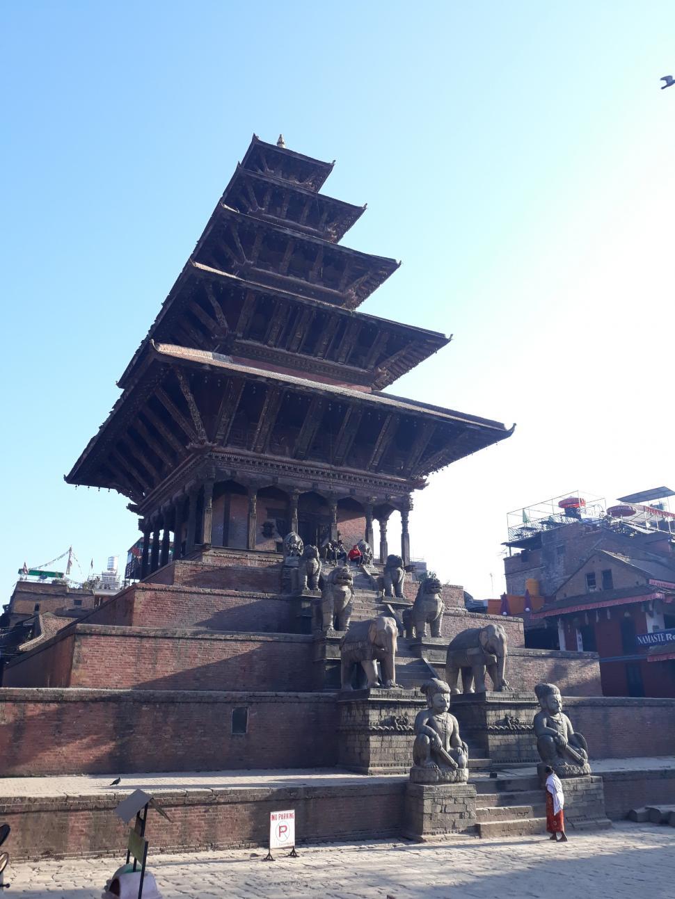 Free Image of Nyatapola, Bhaktapur, Nepal  