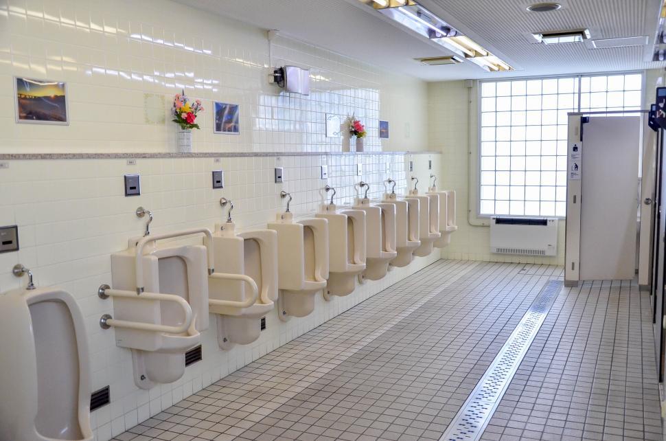 Free Image of Japan Toilet Interior, Public Restroom 