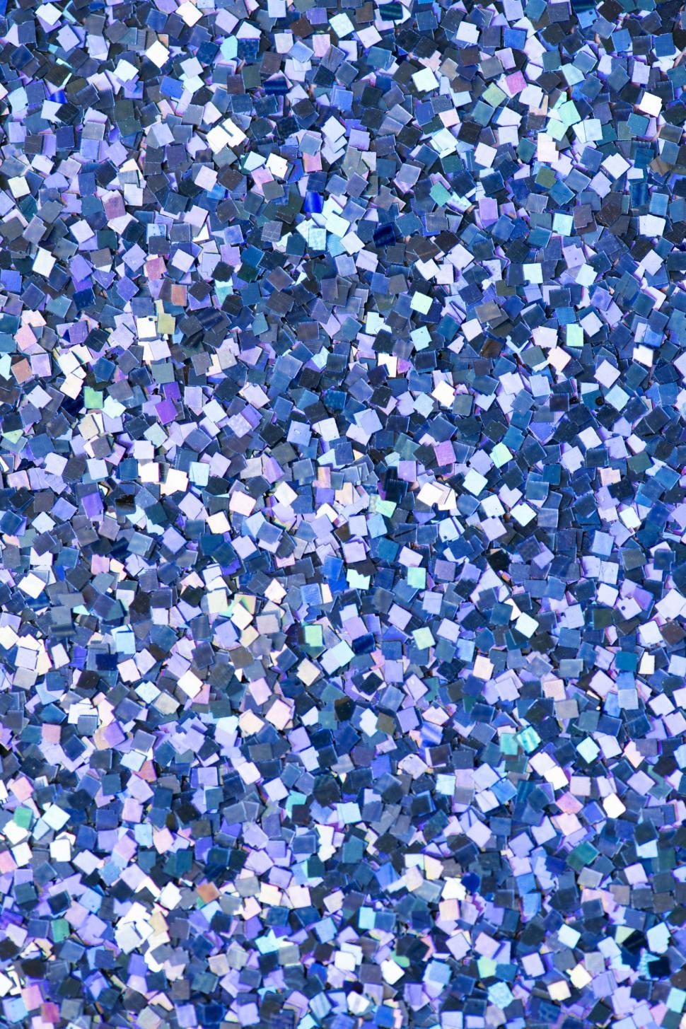 Free Image of Blue and violet rectangular glitter sparkles 