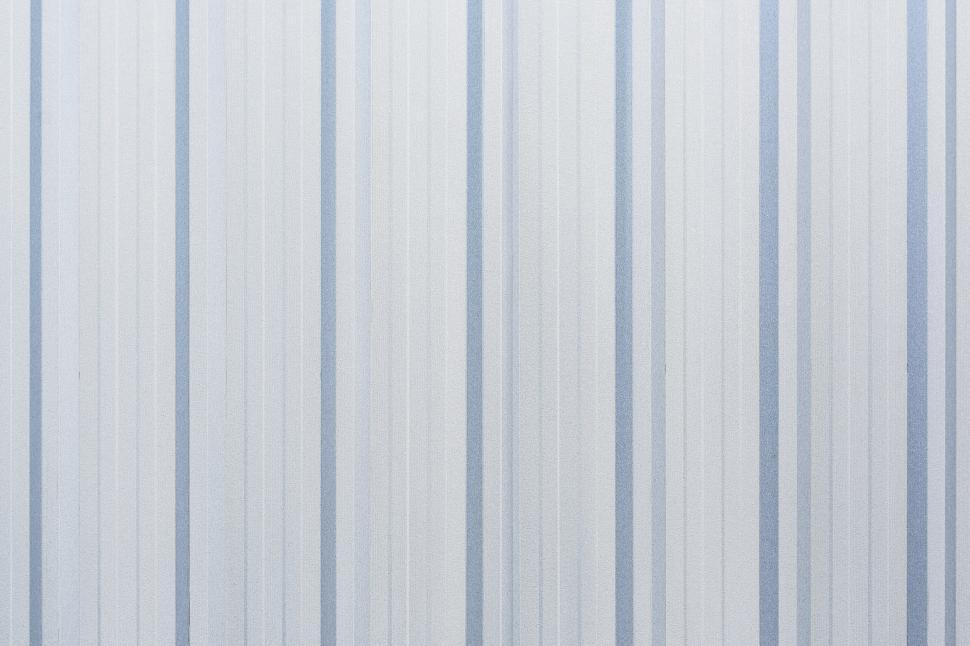Free Image of Close up of a white and blue striped fabric 
