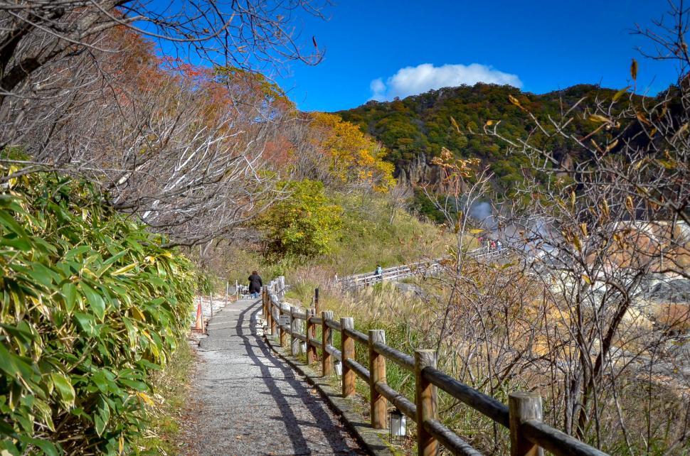 Free Image of Path to a Volcano in Japan  